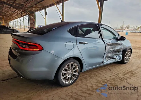 2013 Dodge Dart Limited z USA, uszkodzony, nr VIN 1C3CDFCH2DD182485